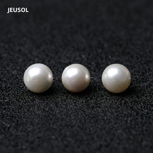 Freshwater Pearls 9mm – High-Quality Round White Pearls for Jewelry Making