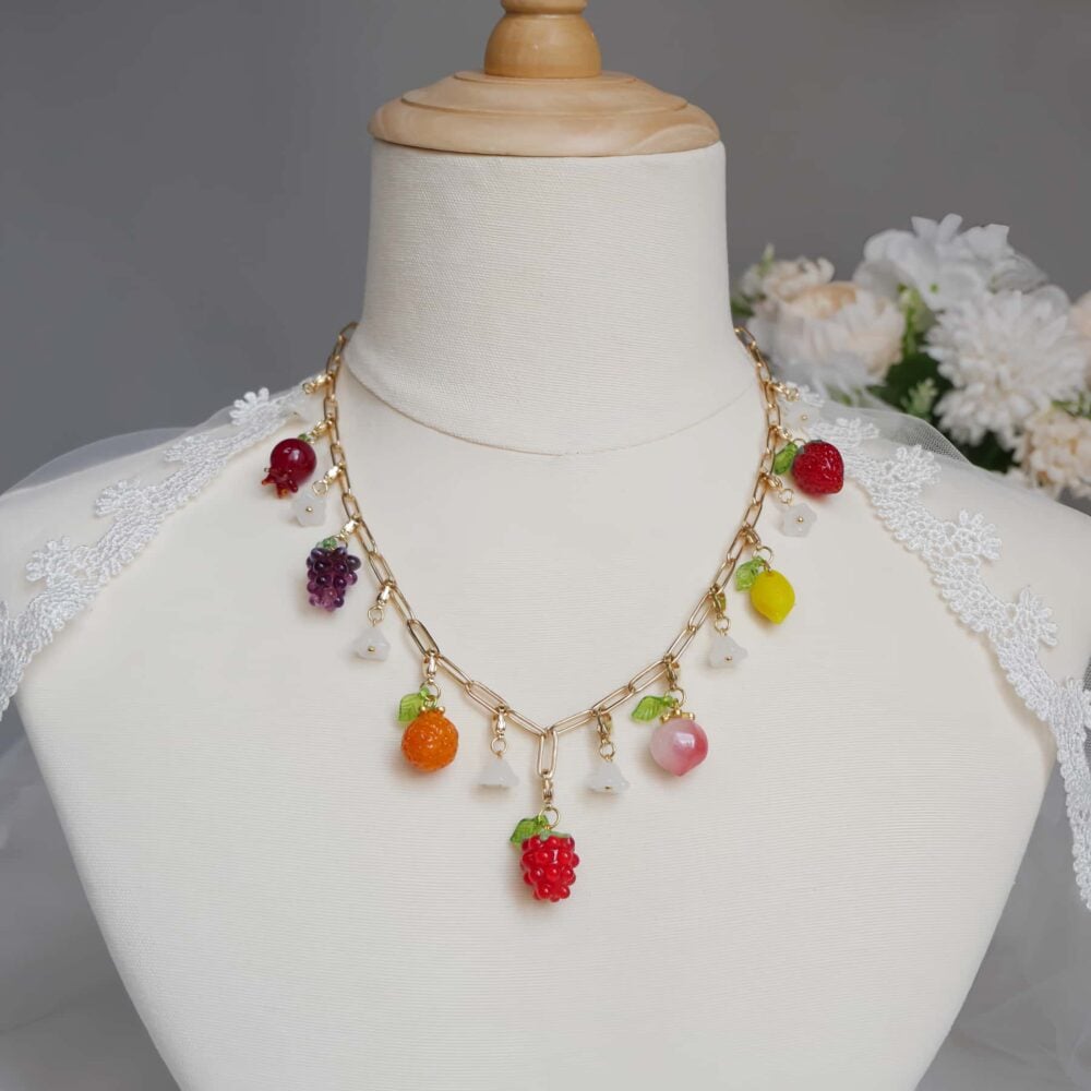 Fruit Garden DIY Charm Necklace