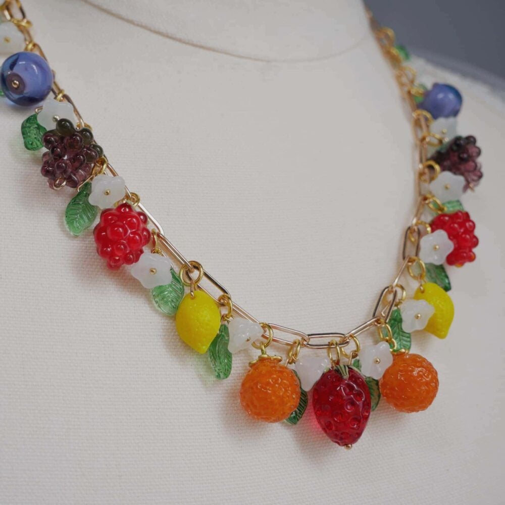 Fruit Garden Charm Necklace - Image 2